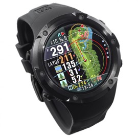 ShotNavi Evolve PRO Black Large Screen Color LCD LCD GPS Chip "M10" GPS Golf Navi Golf Distance Meter Golf Watch Competition Safe FF