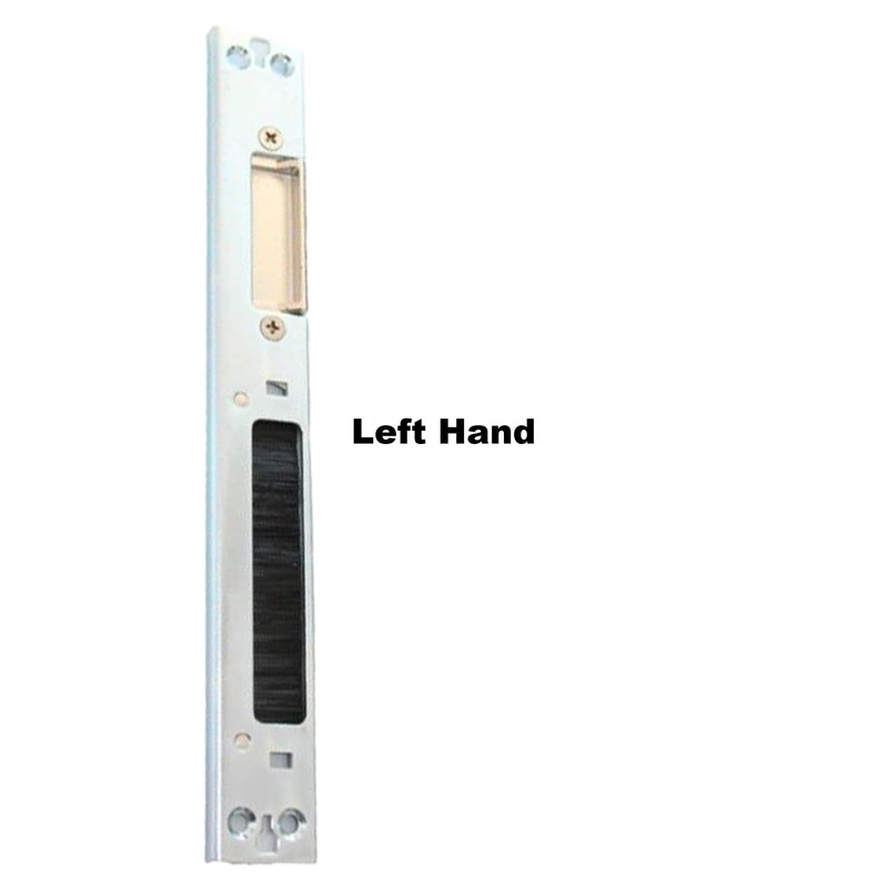 Universal Upvc Door Latch & Deadbolt Plate Centre Keep Left