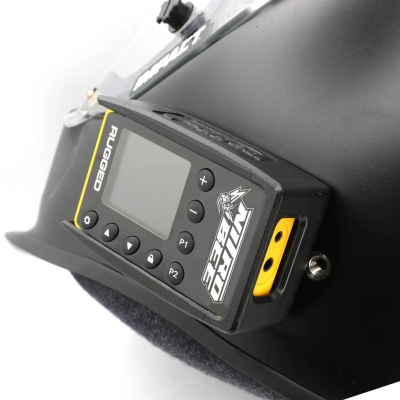 Rugged Radios Nitro Bee Xtreme Race Receiver Helmet Mount For