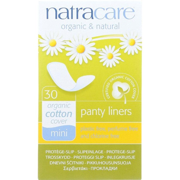 Natracare Natural Panty Liners -- 30 Pads