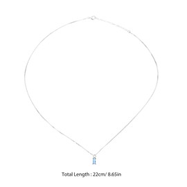 Beavorty 2pcs Dainty Necklaces for Women Stylish Cube Pendant Jewelry Collarbone Chains for Daily Wear and Special Occasions