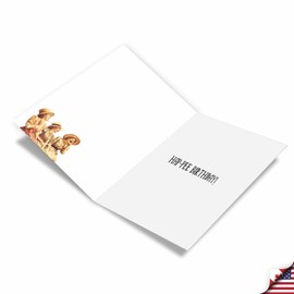 NobleWorks Humorous Birthday Greeting Card with 5 x 7 Inch Envelope (1 Card) Bday Laugh Until You Leak C10065BDG