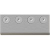 Stone Harbor Hardware Converging Plate for Flat Track Sliding Door