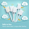 Papablic Baby Tongue Cleaner, Upgrade Gum Cleaner with Paper Handle