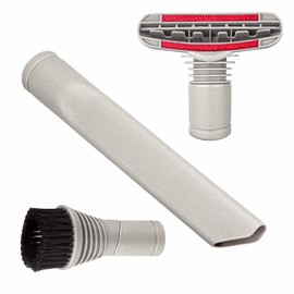 Vacuum Attachment Replacement For Dyson Vacuum Brush and Upholstery Attachment and Crevice Tool Attachment for Dyson Dc14 Replacement Parts DC01 DC02 DC04 DC07 DC17 (3 Pack)