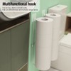 Conworld Toilet Paper Holder for 8 Roll Tissue, Over The