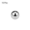 sourcing map Precision Balls 11mm Solid Chrome Steel G10 for