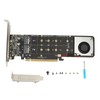 M.2 NVMe SSD Adapter Card Double Side LED Indicator High