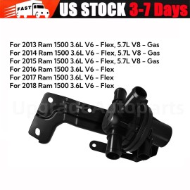 upgradeautoparts 3 Way Coolant Heater Control Valve For 2013-2018 Dodge Ram 1500 3.6L V6 5.7L V8