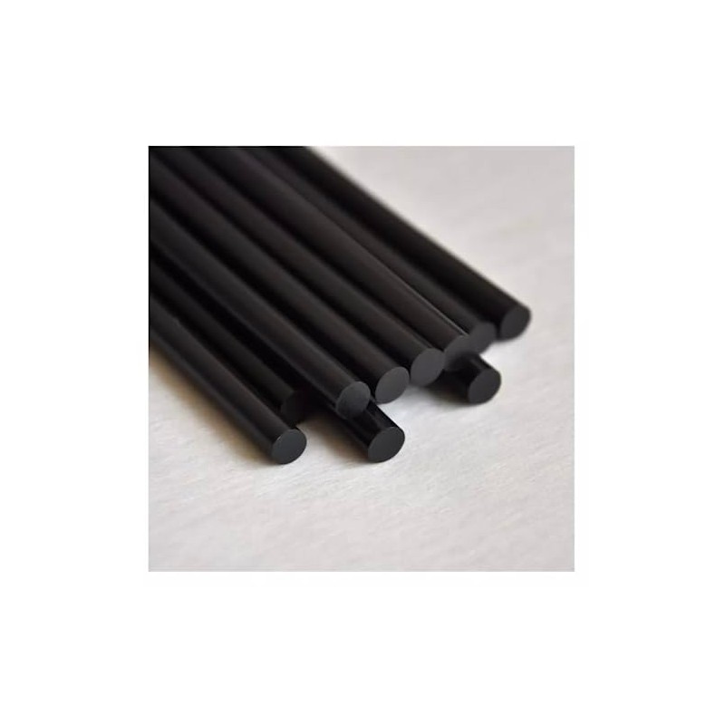 Barra Queratina/Keratina Premium 12 Pzs Para Extensiones de Cabello (Negro)