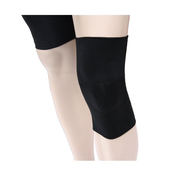 Alpha Medical Elastic Slip-on Compression Support Knee Brace – Knee Stabilizer Support – Knee Pain Relief (X-Large, Black)