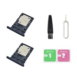 2 PCS for Galaxy A35 5G Dual SIM Card Tray Replacement, Dual SIM Card Slot Holder Compatible with Galaxy A35 5G (Navy)