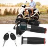 1 Pair Throttle Handle Grip Handlebar Left Right Twist Throttle