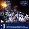 KNONEW Outdoor Christmas Lights 1000 LED 403ft String Lights 8