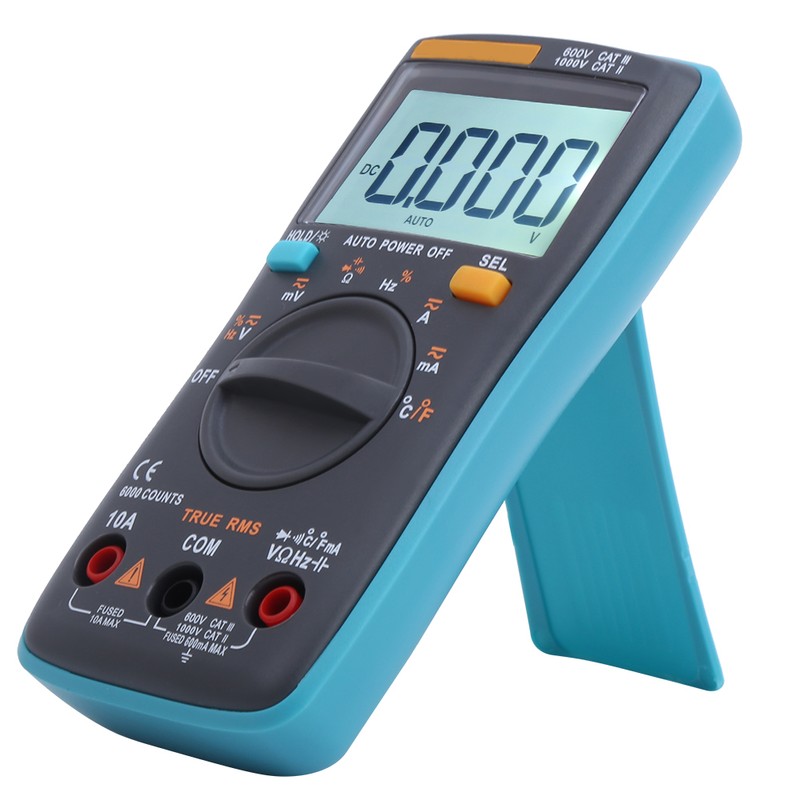 ZT102 Digital Multimeter AC DC Voltmeter Diode Current Capacitance Tester