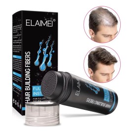Fibras Capilares Disimula Calvicie Resistente Viento Y Sudor