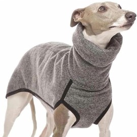 Whippet Turtleneck Dog Coats,Winter Warm Whippet Jumpers Jackets for Dogs,Turtleneck Shirt Fleece Vest Pet Sweatshirt for Small Medium Big Puppy Clothes for Parties Daily Wear