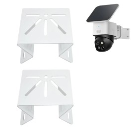 Oyocam 2 Pack Metal Mounting Corner Bracket for Security Camera, Stainless Steel Cor