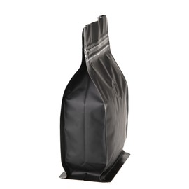 Coffee Bags with Valve Pack of 50 - Resealable Bags for Packaging Coffee and Foods - Odor-Proof Food Storage Bags - Storage for Beans with Vented Degassing Valve, High Barrier Aluminum Foil, Black