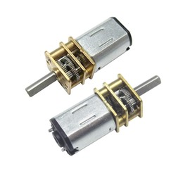 CHANCS N20 DC Gear Motor 6 V 800 RPM Wavelength 10 mm Small Motor for Robot Wheel DIY Toy 2 Pieces