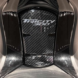 labelbike - 3D Harz Aufkleber zur Dekoration und zum Schutz der Motorrad-Tankklappe kompatibel mit Yamaha Tricity 300