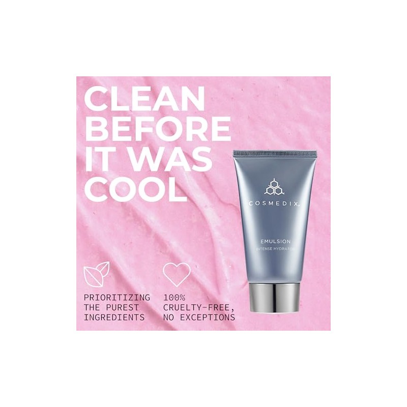 COSMEDIX Emulsion, Intense Hydrator for Perpetually Dry Skin, Shea Butter