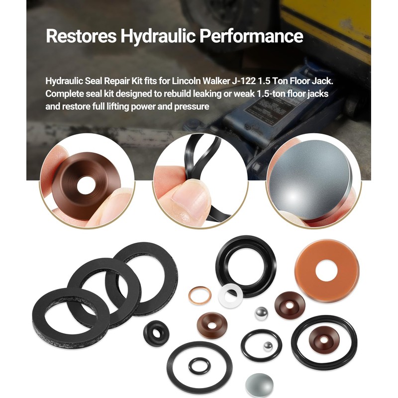 for Lincoln Walker J-122 1.5 Ton Floor Jack Hydraulic Seal