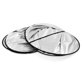 Camco 45150 Windshield Sun Shades - Protects Your RV from the Sun and Reduces Heat in Hot Weather - Compatible with Class A RVs