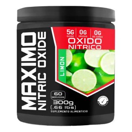Óxido Nítrico Pre Entreno 300g Maximo Protein 60 Servs                                                                                                