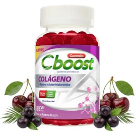 C-Boost Beauty Gummies with Collagen, Biotin & Hyaluronic Acid - 90 Count