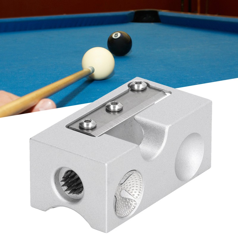 Multifunctional Tip Repair Shaper Ergonomic Design Pool Cue Pinprick Blade