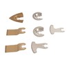 7Pcs Oscillating Saw Blade Carbide Multitool Trimming Grinding Tool Set