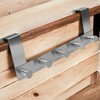 VonBueren Door Coat Rack for Hanging, Stainless Steel, 30 cm,