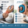Silicone Hand Grip Ring Set for Finger Exercise – Portable