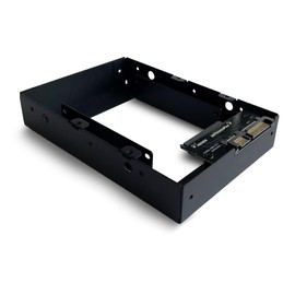 FANTEC MB-Bracket 25 – 2 Pieces – Adapter for the Installation of a 2.5 Inch SSD or 2.5 Inch HDD in Enclosures of the FANTEC MB Device Series