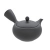 Tokoname Ware Teapot 6-443 Takasuke No. 6 Black Muddy Chrysanthemum