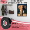 Extra Strong Double Sided Tape Heavy Duty 10FT, Very Sticky