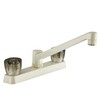 Dura Faucet DF-PK600S-BQ RV Kitchen Sink Faucet with Smoked Acrylic