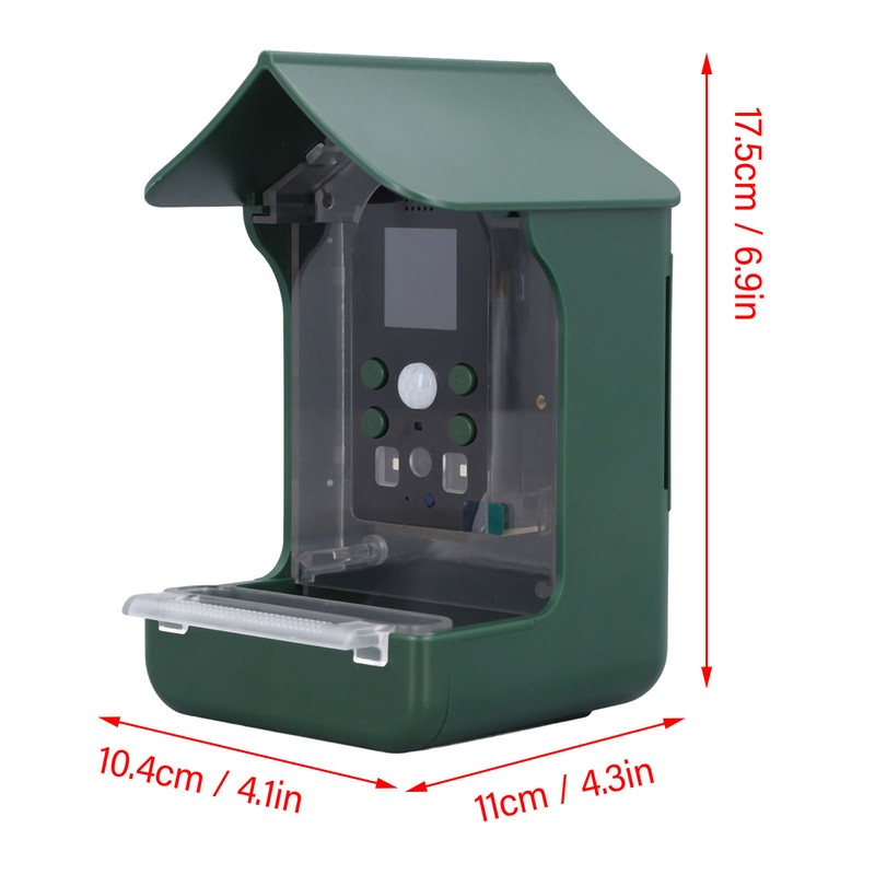 Smart Bird Feeder Camera PIR Sensor 940nm Infrared Light LED