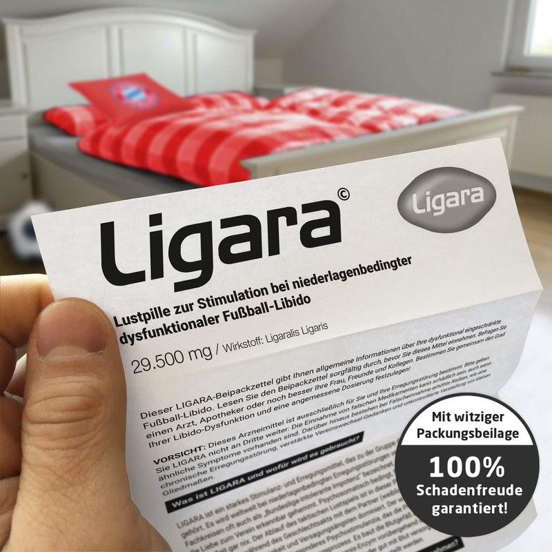Ligara® for Bavaria Fan Item Gift Birthday Fans (1 x