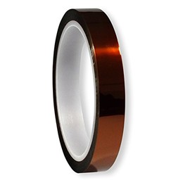Scotle Kapton Tape Heat-Activated of 269 Up To 400 °C, 15 mm x 33 m/RW KF1533