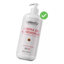 Celesty Crema De Almendras Hidratante 500ml Celesty® Envío