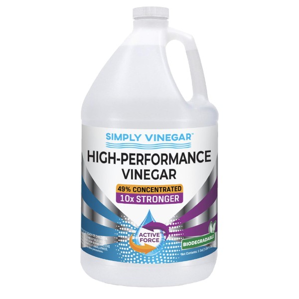Industrial Strength 49% Vinegar – High-Performance Concentrated Cleaner for Home,