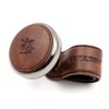 KAZARIKO DARK BROWN Handle, Spinner, Steering Knob, Leather, Leather, Bearing