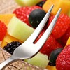 304 Stainless Steel Mini Forks 12-Pack | 5.1-Inch Appetizer &