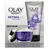 Olay Retinol 24 Night Moisturizer And Facial Cleanser Duo With