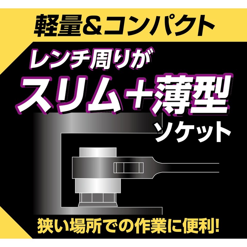 Takagi TAKAGI Compact Thin Double-ended Ratchet Wrench 0.7 x 0.7