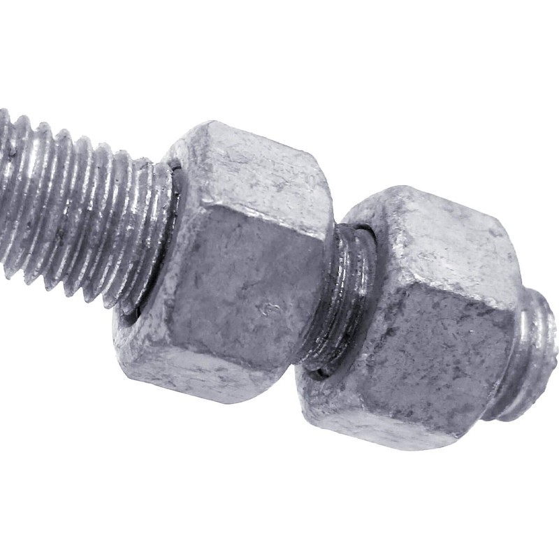 J-Bolt Post Hinge 12" - Hinge Bolts Thru The Post