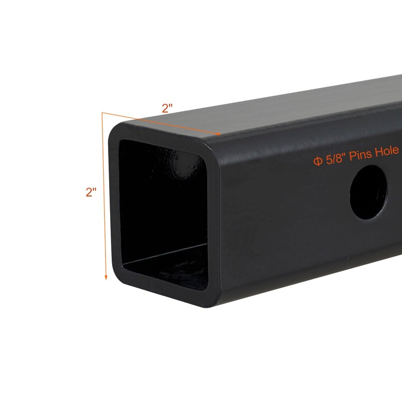 Bidach 7 Inch Hitch Extension for 2 Inch Hitch Receiver,