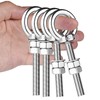M10 Shoulder Eye Bolts 2.75"X3/8" Premium Stainless Steel with 2